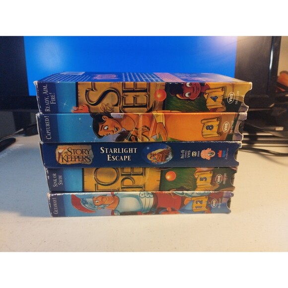 The Story Keepers VHS Lot Of 5 - Christian - Focus on the Family - Picture 5 of 6